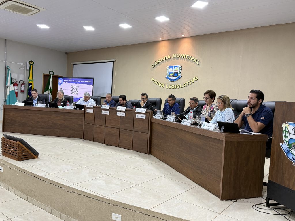 Confira o resumo da 19ª Sessão Ordinária realizada em 8 de junho de 2026 na Câmara Municipal de Bonito