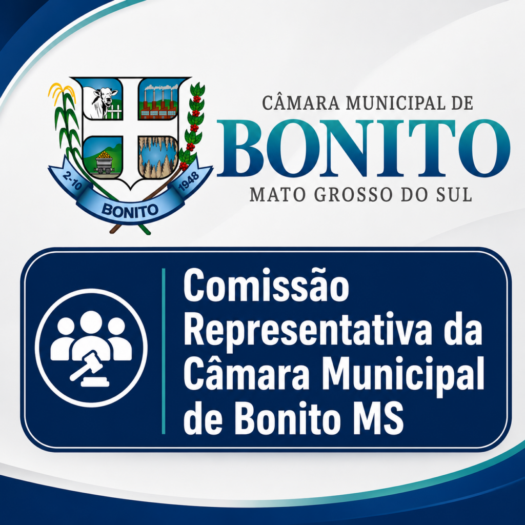 Câmara Municipal de Bonito aprova composição da Comissão Representativa da Câmara